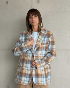 Giacca Tartan
