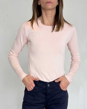 Maglia tinta unita - Rosa